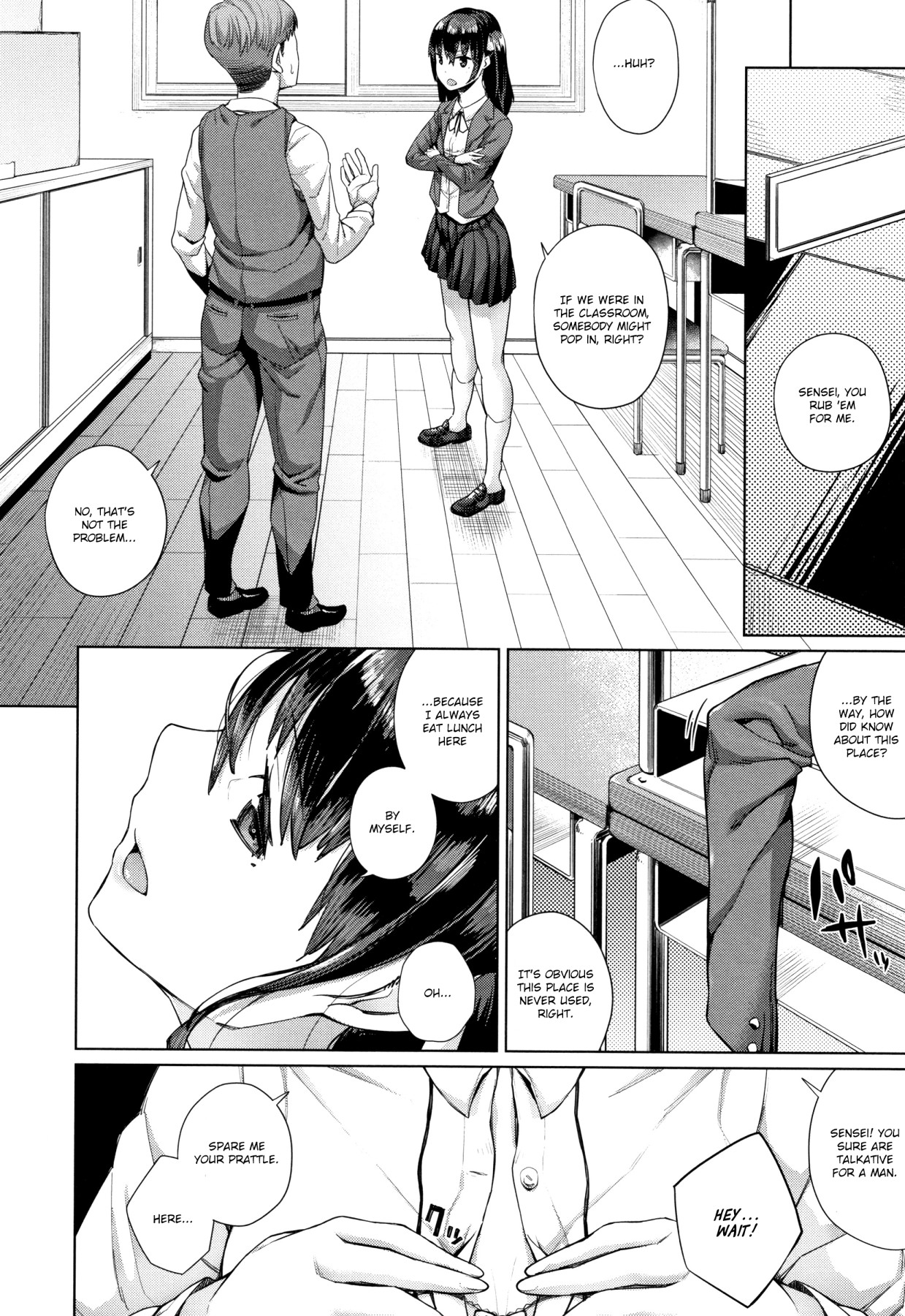 Hentai Manga Comic-Juggy Girls Who Give in With a Little Push-Read-169